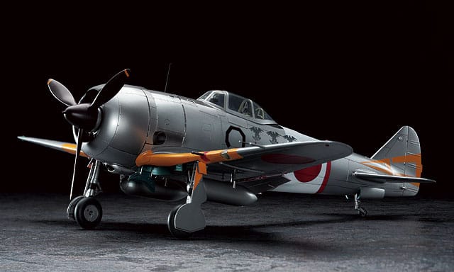 705 - Hasegawa - A02 - Nakajima Ki-44-II Shōki ‘Tojo’ - painted model