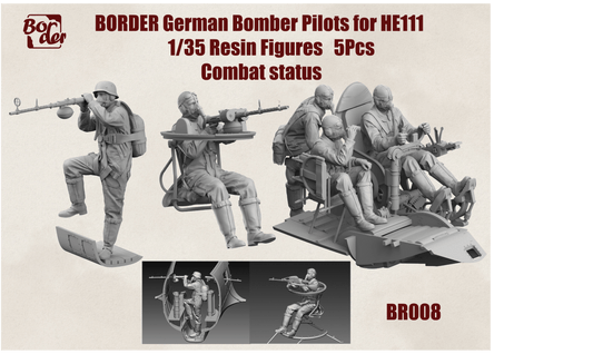 010 - Border Model - BR-008 - Heinkel He 111 Crew Seated - primary image