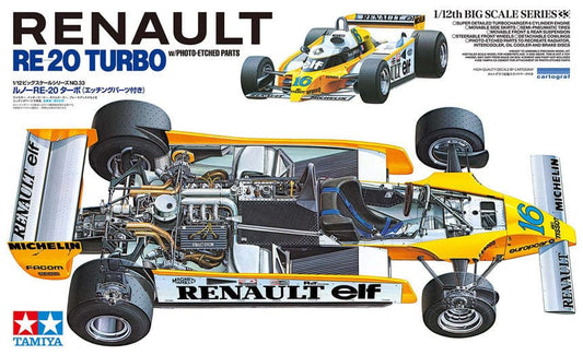 010 - Tamiya - 12033 - Renault RE20 Turbo - primary image