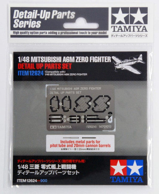 010 - Tamiya - 12624 - Mitsubishi A6M Zero Detail Up Parts Set - primary image