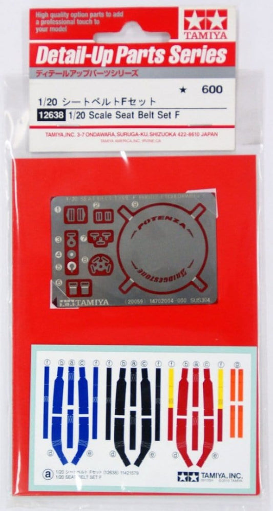 010 - Tamiya - 12638 - Modern Seat Belt Set F - primary image