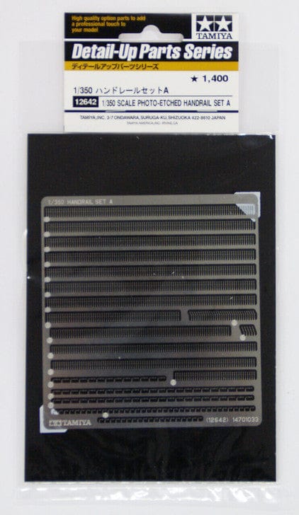 010 - Tamiya - 12642 - Photo-Etched Handrail Set A - primary image
