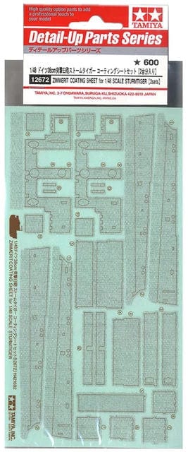 010 - Sturmtiger Zimmerit Coating Sheet - primary image