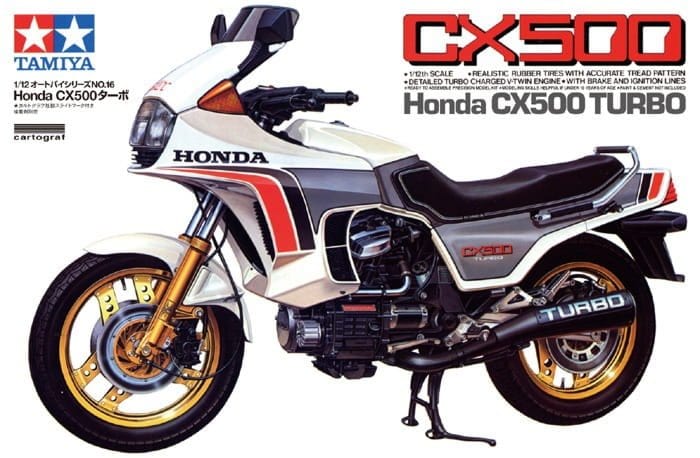 010 - Tamiya - 14016 - Honda CX500 Turbo - primary image