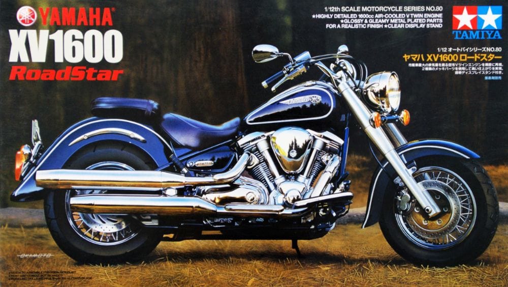 010 - Tamiya - 14080 - Yamaha XV1600 RoadStar - primary image