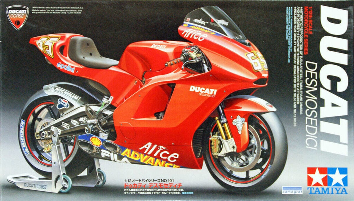 010 - Tamiya - 14101 - Ducati Desmosedici GP4 - primary image