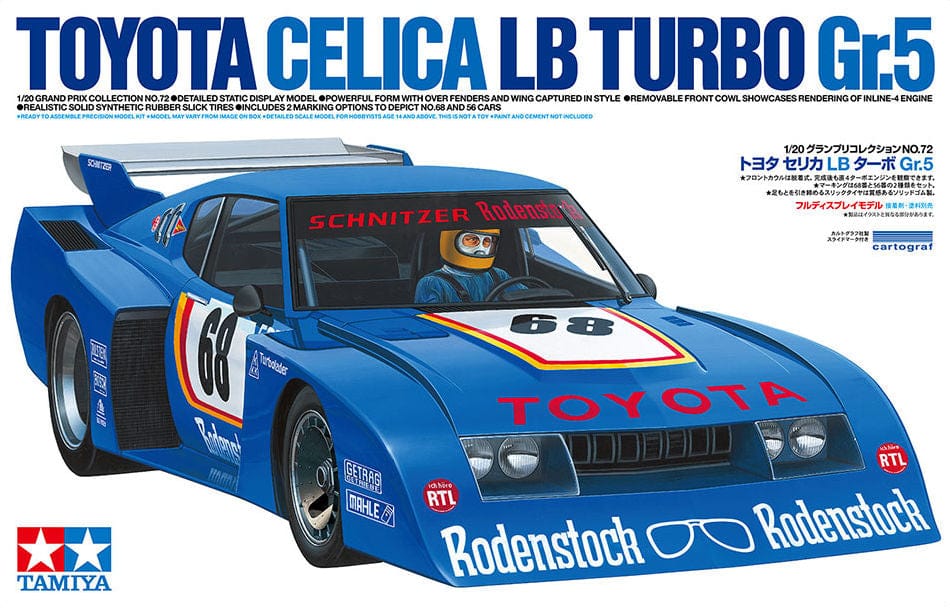 010 - Tamiya - 20072 - Toyota Celica LB Turbo - primary image