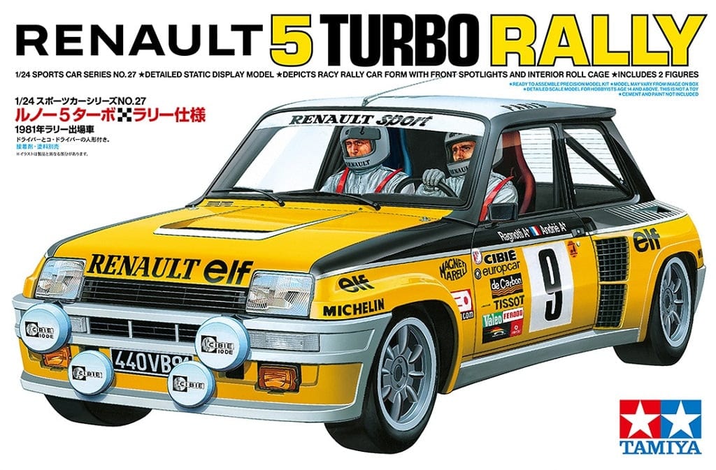 010 - Tamiya - 24027 - Renault 5 Turbo - primary image