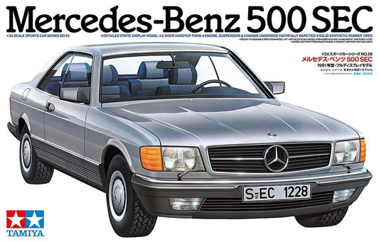 010 - Tamiya - 24029 - Mercedes-Benz 500 SEC - primary image