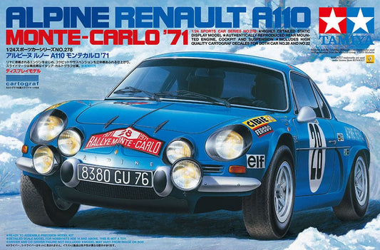 010 - Tamiya - 24278 - Alpine Renault A110 (Rallye Monte Carlo 1971) - primary image