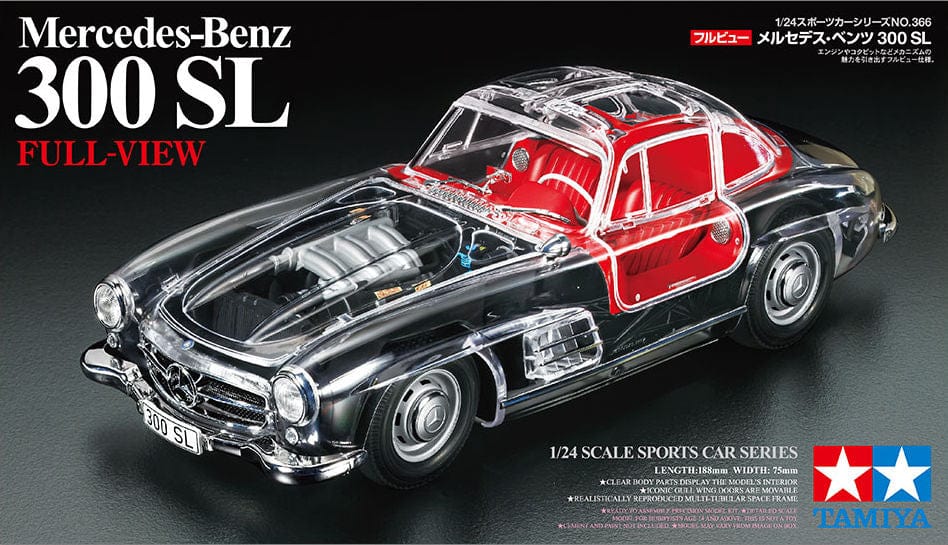 010 - Tamiya - 24366 - Mercedes-Benz 300SL [Full View] - primary image