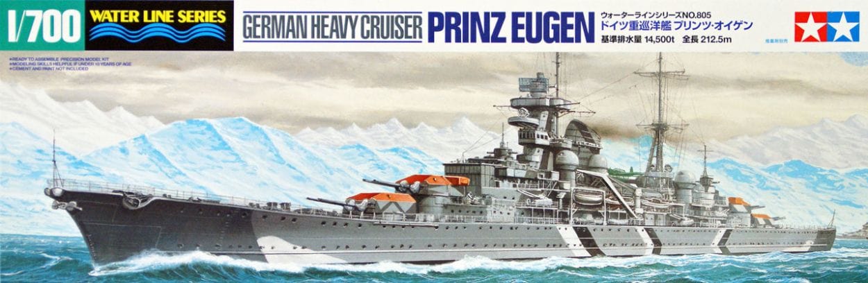 010 - Tamiya - 31805 - Prinz Eugen - primary image