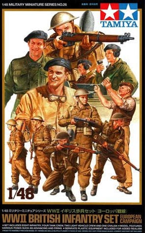 010 - Tamiya - 32526 - British Infantry - primary image