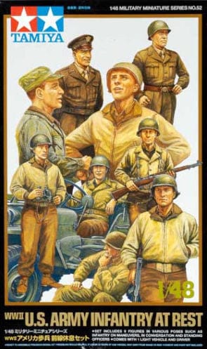 010 - Willys MB Jeep and United States Infantry at Rest - primary image