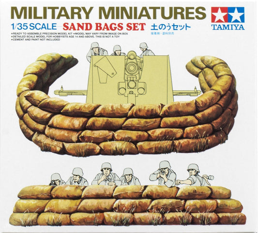 010 - Tamiya - 35025 - Sand Bags Set - primary image