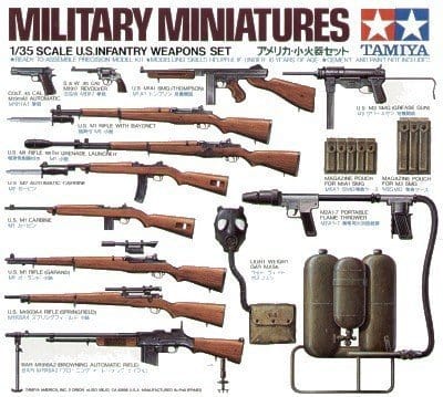 010 - United States Infantry Weapons Set - primary image