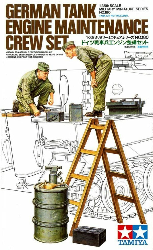 010 - German Tank Engine Maintenance Crew Set - primary image