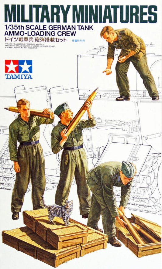 010 - German Tank Ammunition Loading Crew - primary image