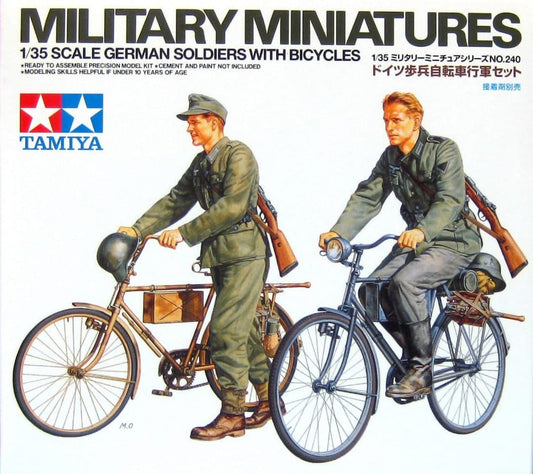 010 - German Soldiers with Bicycles - primary image