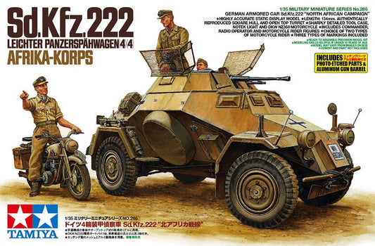010 - Afrikakorps l. Pz.Sp.Wg. (2cm) Sd.Kfz. 222 - primary image