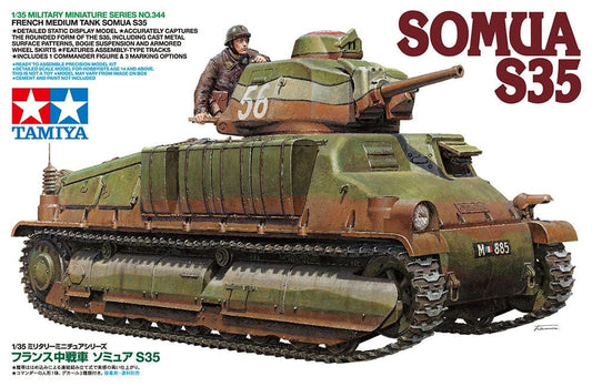 010 - Tamiya - 35344 - SOMUA S35 - primary image