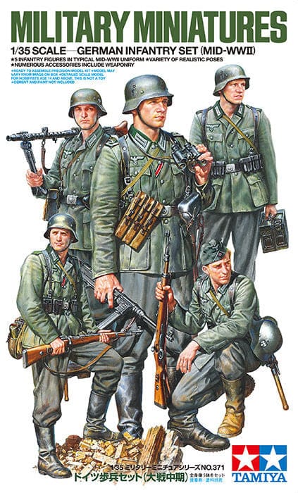 010 - German Mid War Infantry - primary image