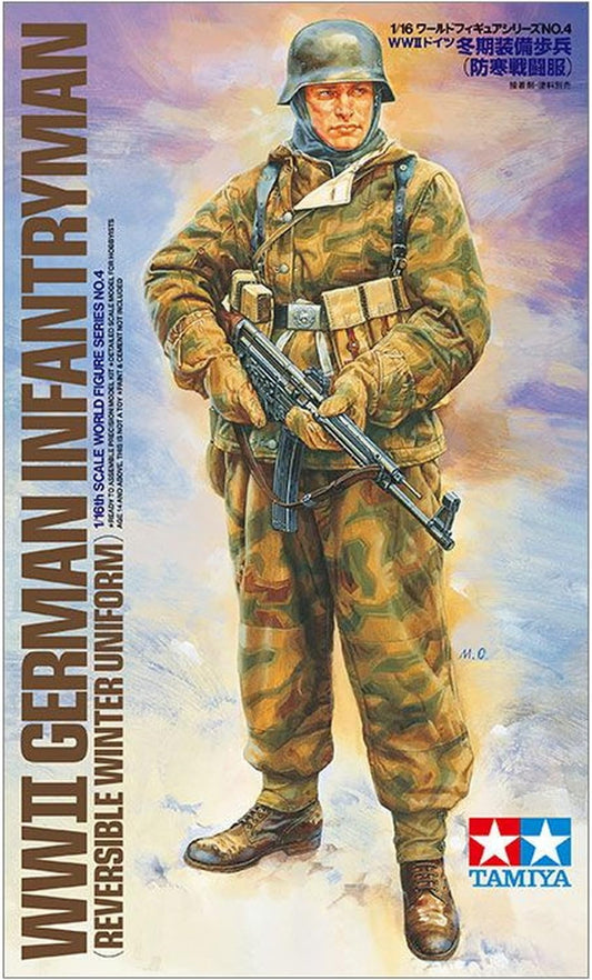 010 - German Infrantryman in Reversible Winter Uniform - primary image