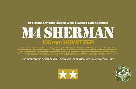 010 - M4(105) Sherman [Radio Control Kit] - primary image
