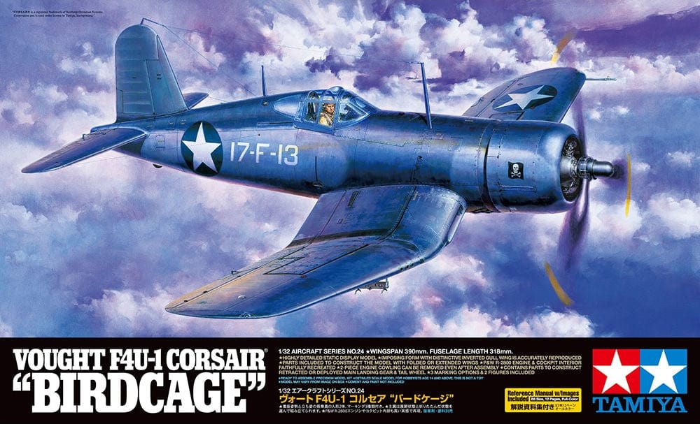 010 - Tamiya - 60324 - Vought F4U-1 Corsair ‘Birdcage’ - primary image