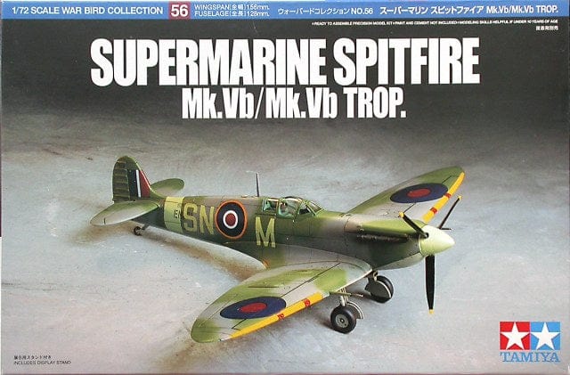 010 - Tamiya - 60756 - Supermarine Spitfire Mk Vb / Mk Vb (trop) - primary image