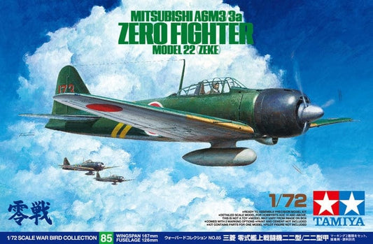 010 - Tamiya - 60785 - Mitsubishi A6M3-22/A6M3a-22 Zero ‘Zeke’ - primary image