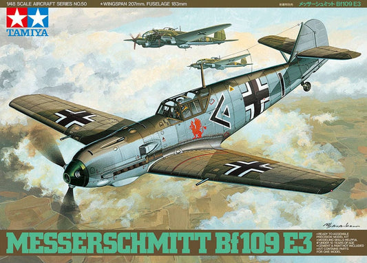 010 - Tamiya - 61050 - Messerschmitt Bf 109 E-3 - primary image