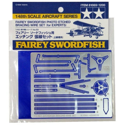 010 - Fairey Swordfish Photo Etched Bracing Wire Set - primary image