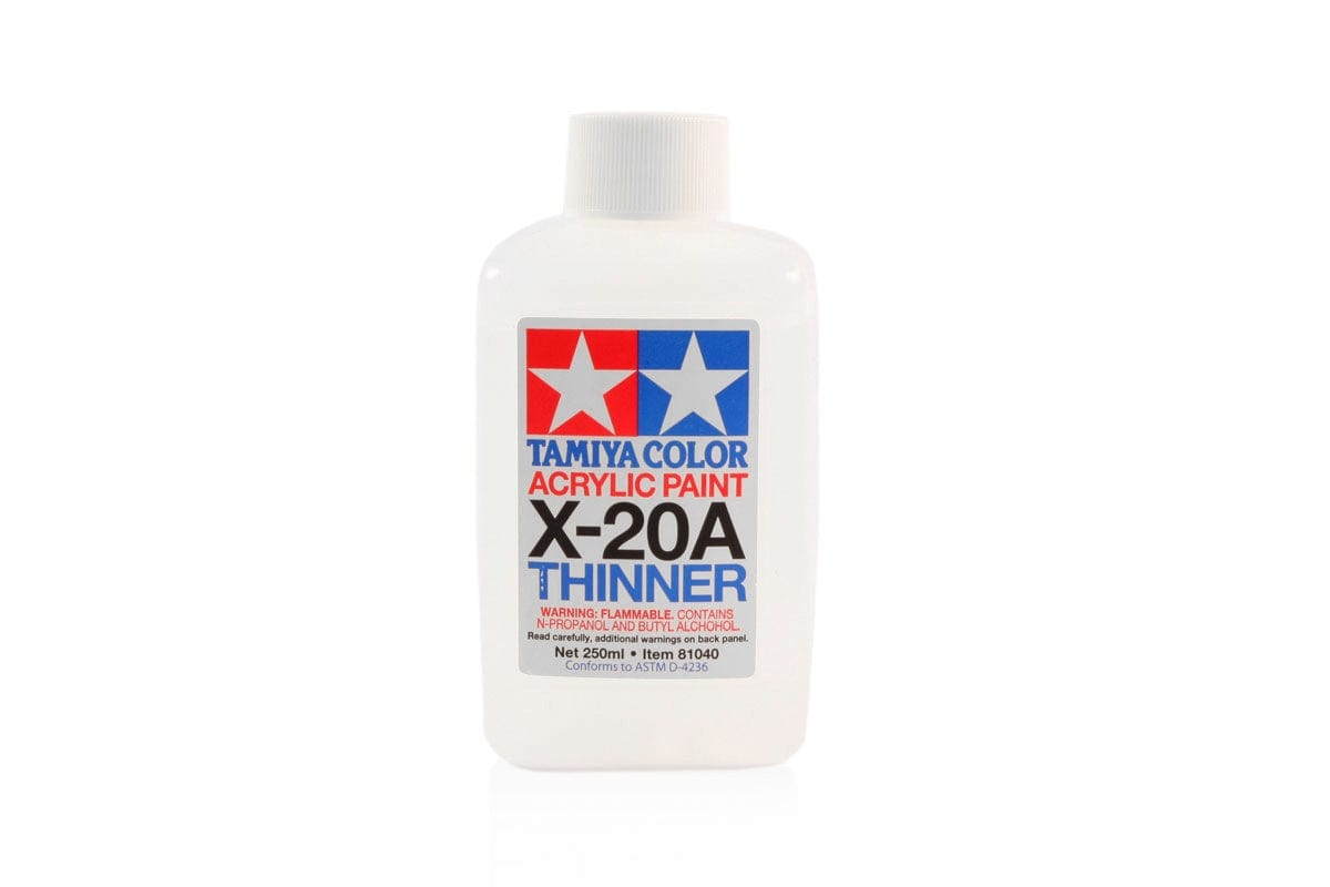 010 - Tamiya - 81040 - Tamiya Acrylic Thinner X20-A (250ml) - primary image