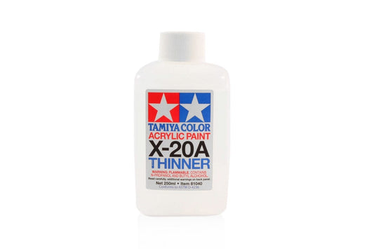 010 - Tamiya - 81040 - Tamiya Acrylic Thinner X20-A (250ml) - primary image