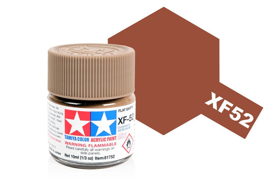 010 - Tamiya - 81752 - Tamiya Acrylic Mini XF-52 Flat Earth - primary image