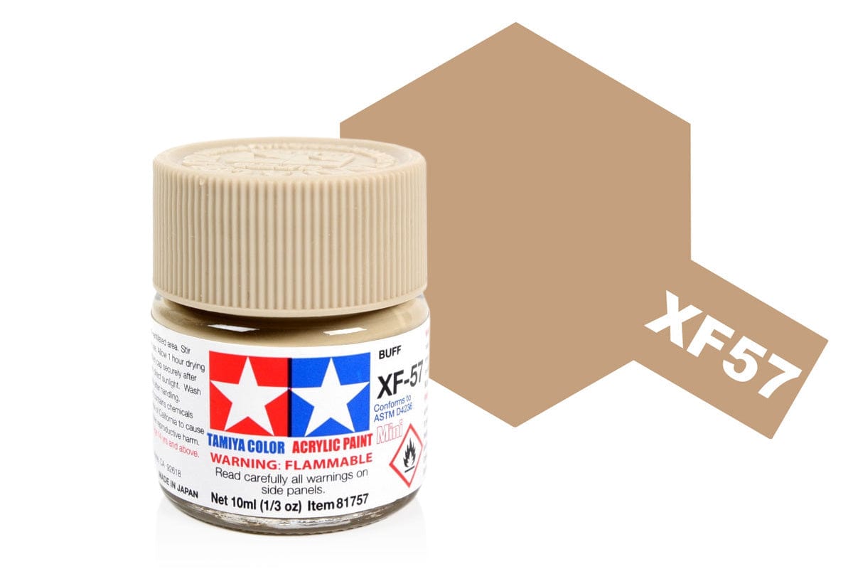 010 - Tamiya - 81757 - Tamiya Acrylic Mini XF-57 Buff - primary image