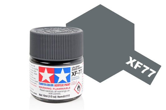 010 - Tamiya - 81777 - Tamiya Acrylic Mini XF-77 IJN Grey Sasebo - primary image
