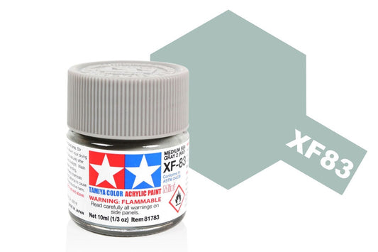 010 - Tamiya - 81783 - Tamiya Acrylic Mini XF-83 RAF Medium Sea Grey 2 - primary image