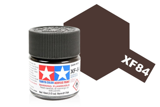 010 - Tamiya - 81784 - Tamiya Acrylic Mini XF-84 Dark Iron - primary image