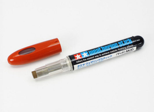 010 - Tamiya - 87081 - Tamiya Weathering Stick - Mud - primary image