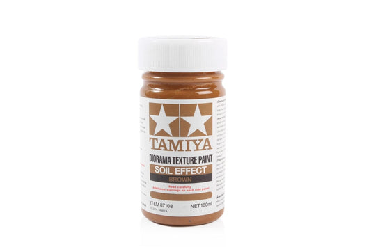 010 - Tamiya - 87108 - Tamiya Diorama Texture Paint - Soil Brown - primary image