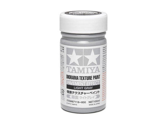010 - Tamiya - 87116 - Tamiya Diorama Texture Paint - Pavement Light Gray - primary image