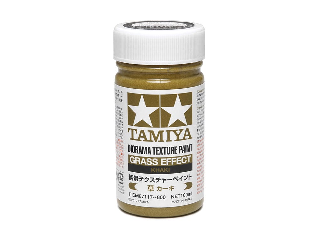 010 - Tamiya - 87117 - Tamiya Diorama Texture Paint - Grass Khaki - primary image