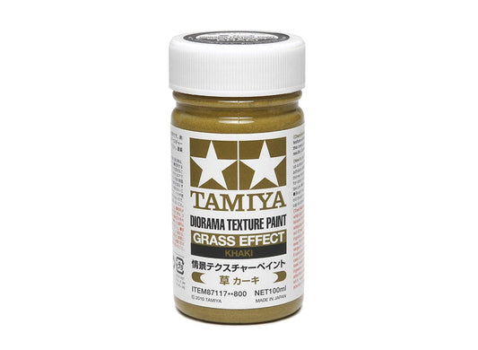 010 - Tamiya - 87117 - Tamiya Diorama Texture Paint - Grass Khaki - primary image