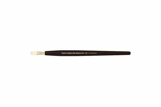 010 - Tamiya - 87158 - Tamiya High Grade Flat Brush Small - primary image