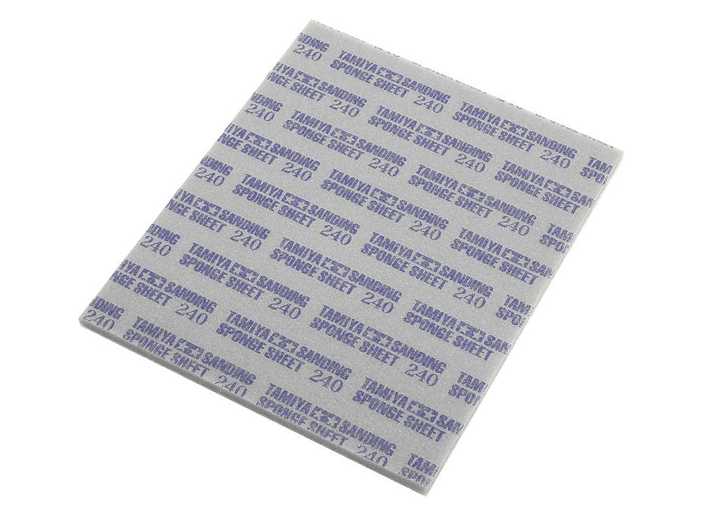 010 - Tamiya - 87162 - Tamiya Sanding Sponge Sheet 240 - primary image