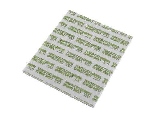 010 - Tamiya - 87163 - Tamiya Sanding Sponge Sheet 320 - primary image