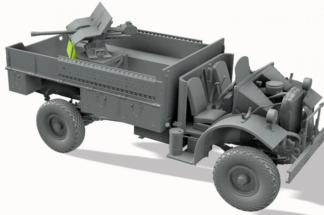 507 - Thunder Model - TM35312 - LRDG Ford F30 Gun Truck with OQF 37mm Mk I [bonus edition] - digital model