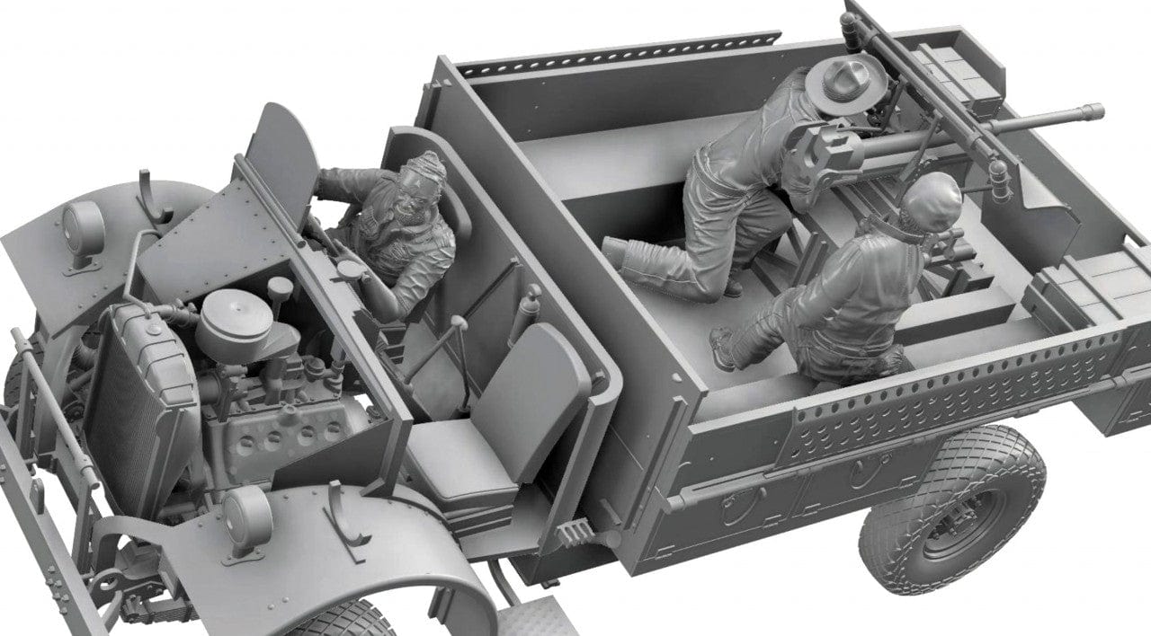 501 - Thunder Model - TM35312 - LRDG Ford F30 Gun Truck with OQF 37mm Mk I [bonus edition] - digital model